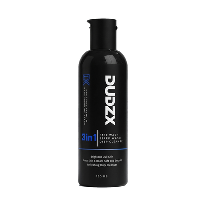 Dudzx 3-in-1 Face & Beard Wash