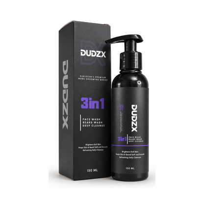 Dudzx 3-in-1 Face & Beard Wash